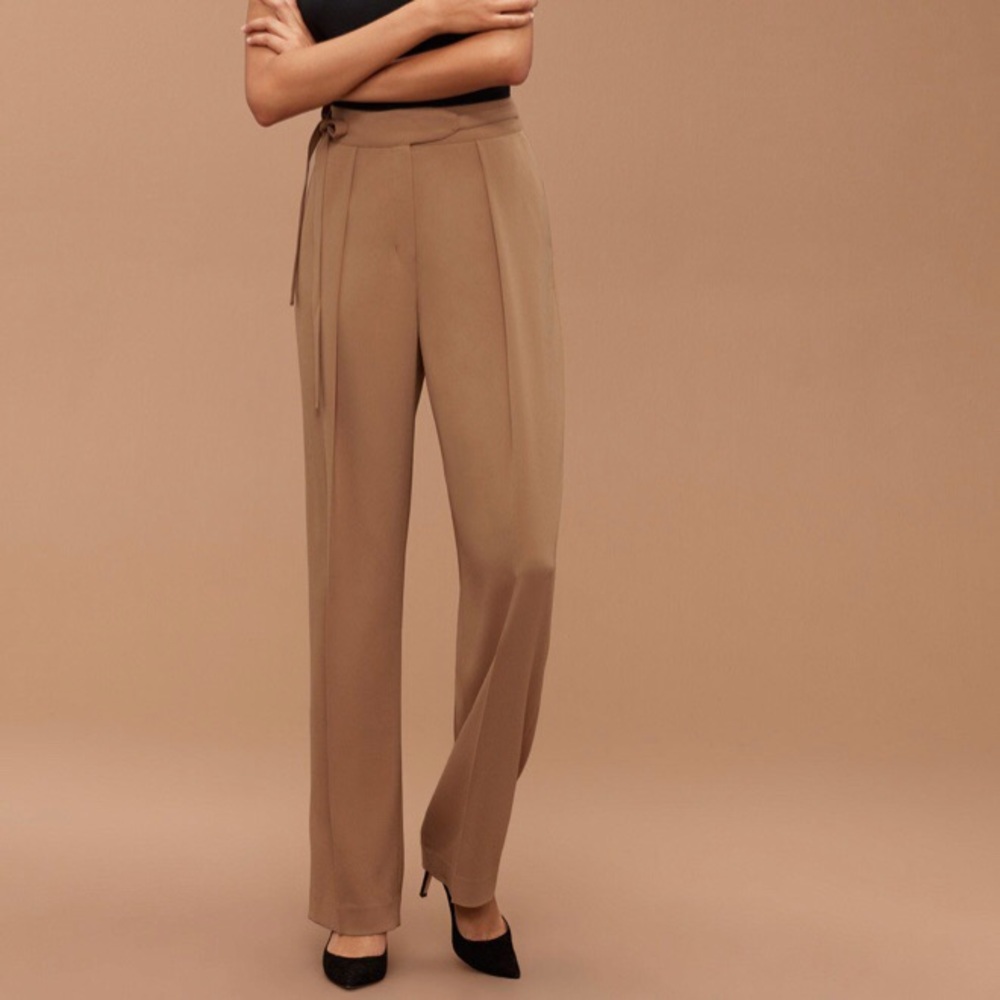 Babaton black pant